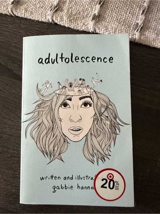 Other - Adultolescence Illustrated Book - Light Blue Cover